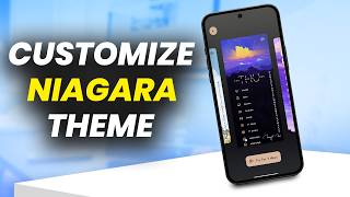 كيفية تخصيص السمة (Theme) الخاصة بك في Niagara Launcher screenshot 2