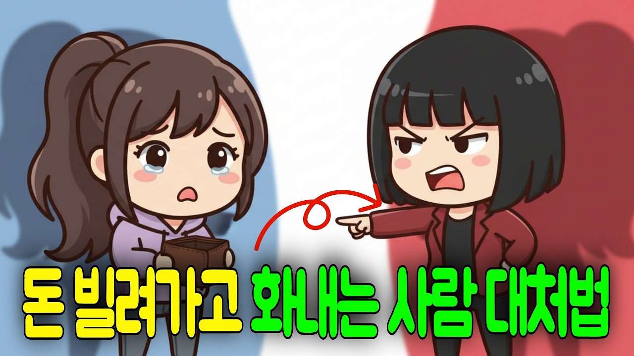 돈 빌려가고 화내는 사람들의 소름 돋는 심리호구 탈출법