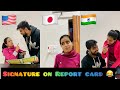 USA ðŸ‡ºðŸ‡¸ vs Japan ðŸ‡¯ðŸ‡µ vs India ðŸ‡®ðŸ‡³ ~ Signature on Report Card ðŸ˜‚ ~ Dushyant Kukreja #shorts