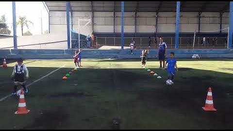 Treino coordenativo + técnico com a categoria sub 5