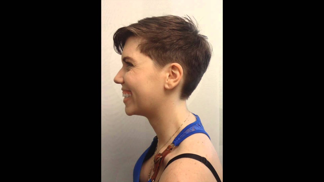 haircut cut how pixie Youtube to