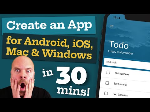 Create an App for Android, iOS, Mac & Windows - in 30 MINUTES!