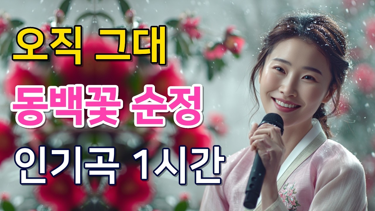 [화제곡 1시간] 당신만 사랑하는 이 순정｜동백꽃 순정