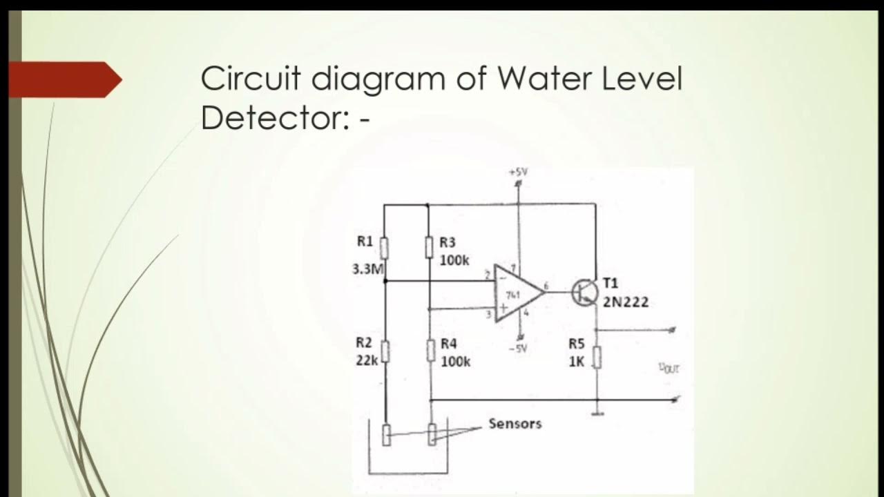 Water level detector using OP-AMP - YouTube