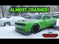 DRIVING MY 1000HP HELLCAT REDEYE DURING A SNOWSTORM!