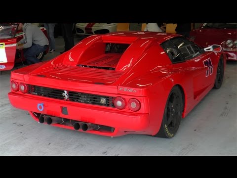 big-ferrari-v12-cars,-f512-m,-512-m,-laferrari,-enzo-at-modena-trackdays