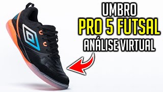 A Umbro Pro VOLTOU! - Chuteira Umbro Pro 5 Futsal - Análise Virtual AO VIVO