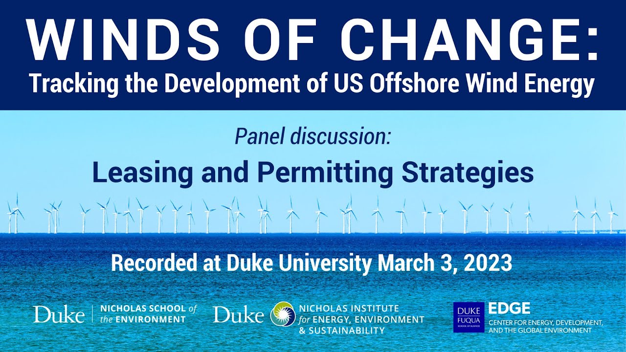 Winds of Change: Leasing and Permitting Strategies