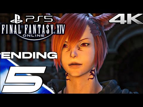 FINAL FANTASY XIV PS5 Gameplay Walkthrough Part 5 True Ending A Realm Reborn 4K 60FPS 
