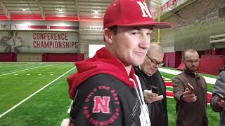 Freshman infielder Dylan Carey discusses big debut weekend