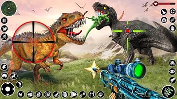 Real Dino Hunter: Dino Game 3D – Android Gameplay