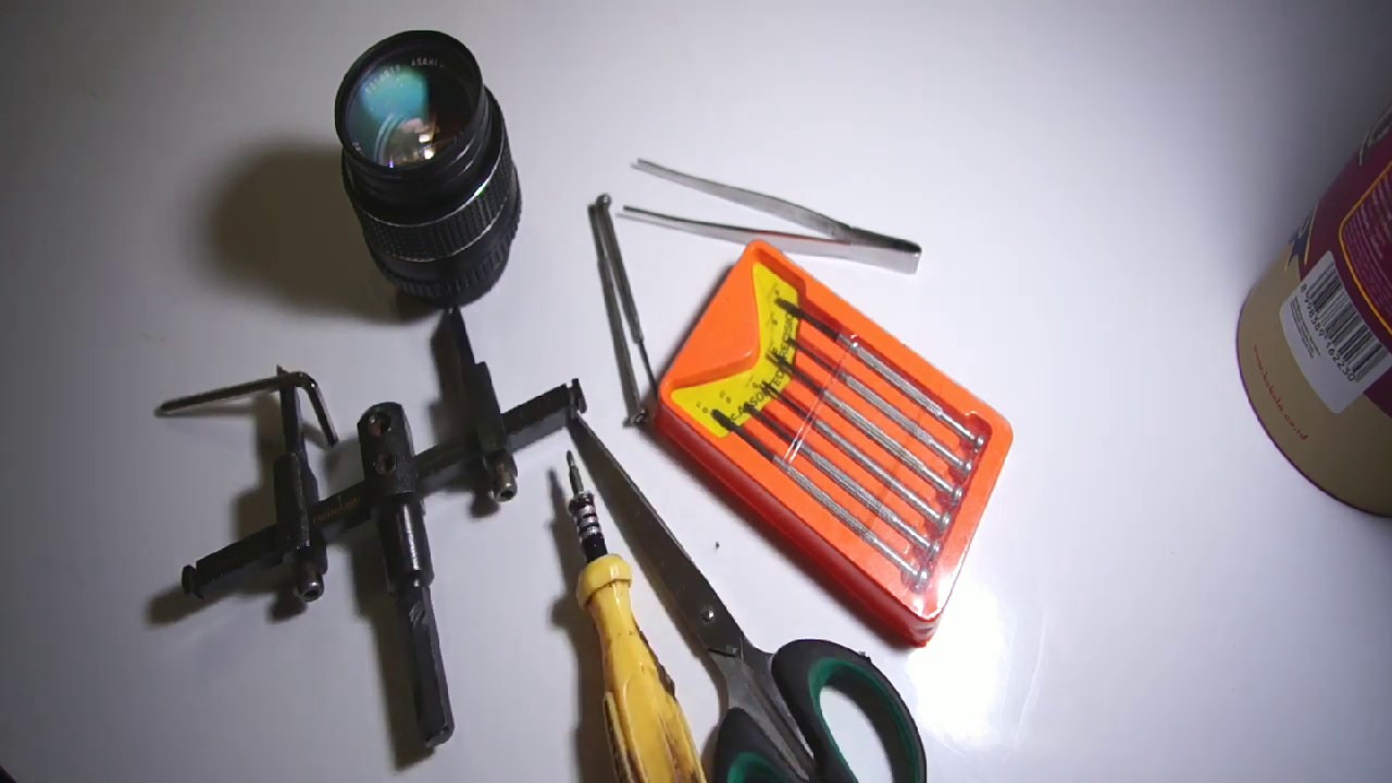 Tutorial Cleaning Jamur  Lensa  Manual SMC Takumar 50mm f1 4 