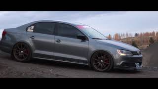 Mk6 Jetta stanced forged wheels