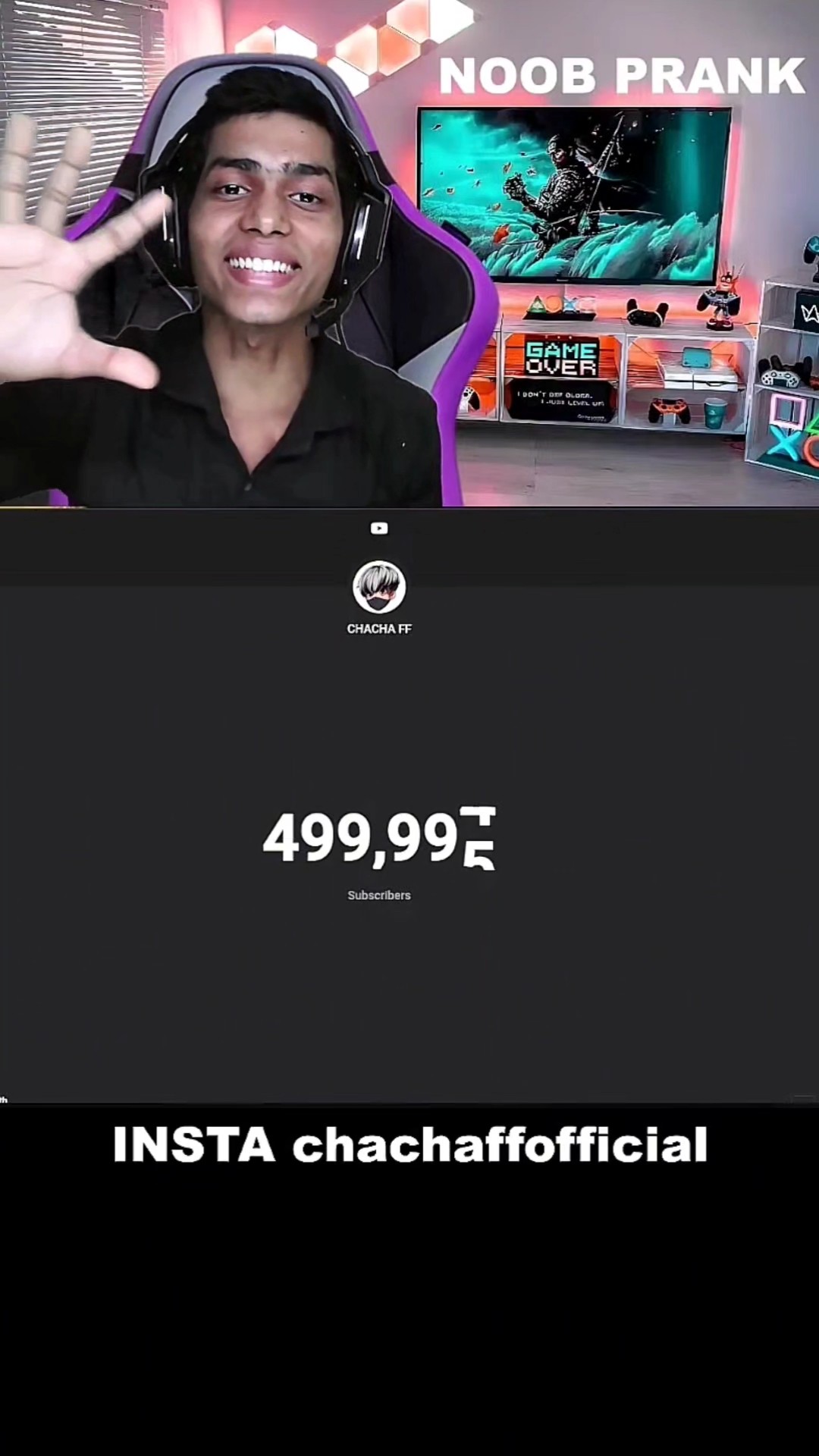 500K SUBSCRIBERS COMPLETE.... ?? THANK YOU GUYS ?❤️‍? #500ksubscribers #shorts #viralvideo