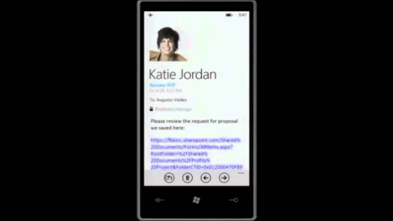 Nyheter i Windows Phone 7.5 - Mango