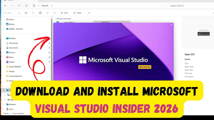 Download & Install Visual Studio 2026 Insider | Step-by-Step Guide