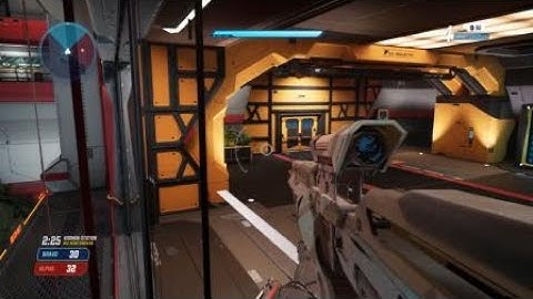Splitgate Karman Station Wall Bug