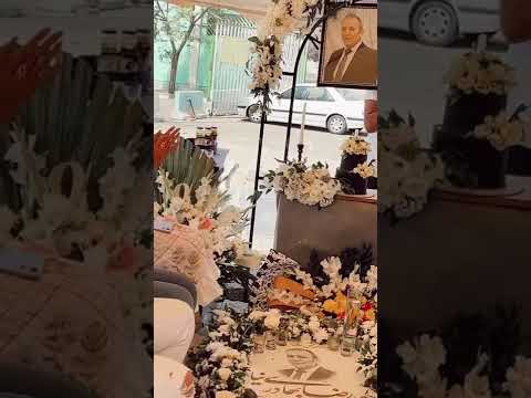 بابا جونم اولین تولدیه که نیستی با دومادت شمع هارو فوت کنی تولدت مبارکمون باشه بابا جونم 