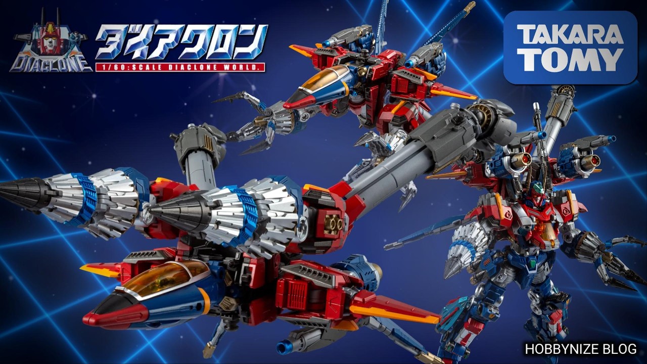 Diaclone DA-126 COSMO BATTLES X-02 by Takara Tomy - YouTube