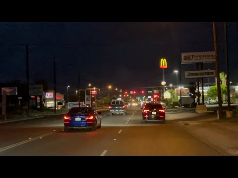 Kingsville Texas Night Drive