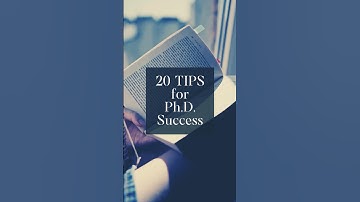 First Year Phd Tips | 20 productivity tips for success #phd #productivity #phdlife