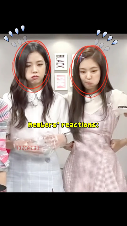 Blackpink and staff's expressions when tasting the kimbap they made!!😖🤮 #blackpink #rose #jennie