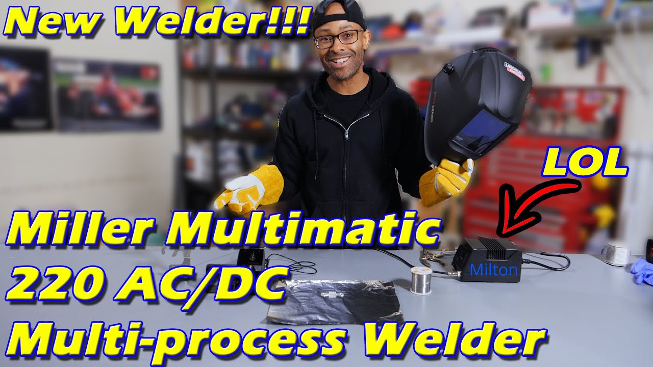 Miller Multimatic 220 AC/DC Multiprocess Welder Review - First ...