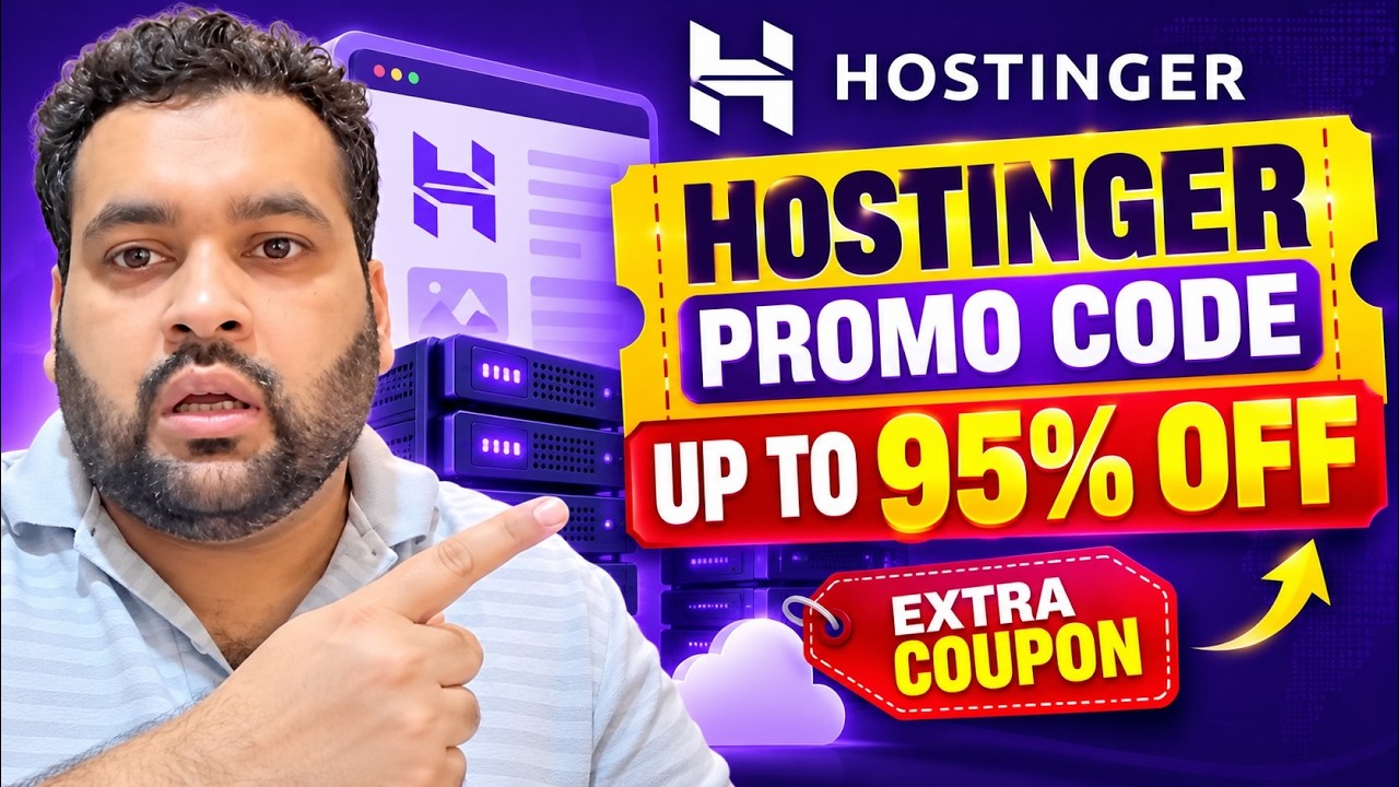 Hostinger Promo Code 2026 🔥 Up to 95% OFF? Coupon + Che… — Transcript