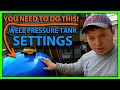 How To Set Well Pressure Tank Air Pressure