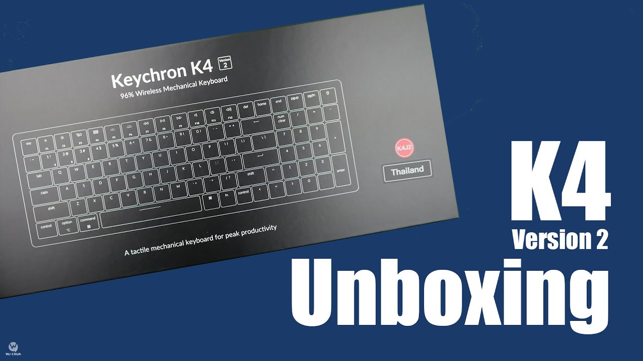 Keychron K4 V2 Unboxing