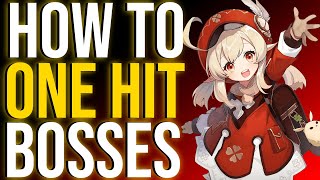 How To Make KLEE Overpowered: Genshin Impact Build