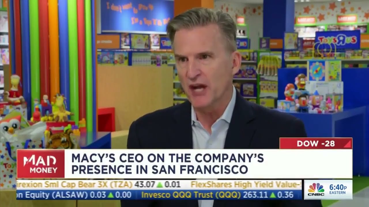 Macy's CEO chats with Mad Money about the Company’s Presence in Union