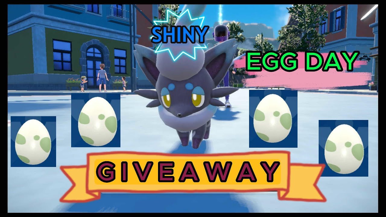 Shiny EGG Pokémon Giveaway YouTube