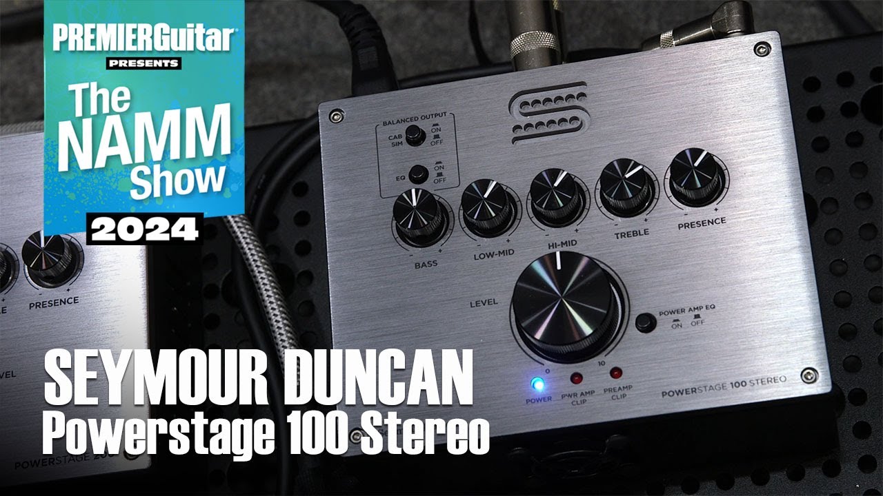 Seymour Duncan Powerstage 100 Stereo Demo | NAMM 2024 - YouTube
