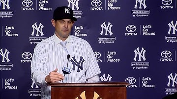 Aaron Boone introduced as New York Yankees