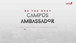 UBA Campus Ambassador 2019