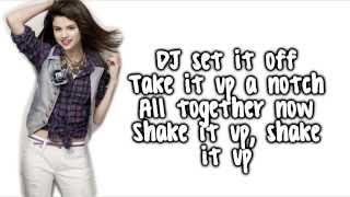 Shake It Up   Selena Gomez   Lyrics Full Resimi