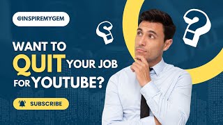 5 Tips: Before Quitting Your 9-5 Job For Full-Time on Youtube | Personal Growth | Motivational