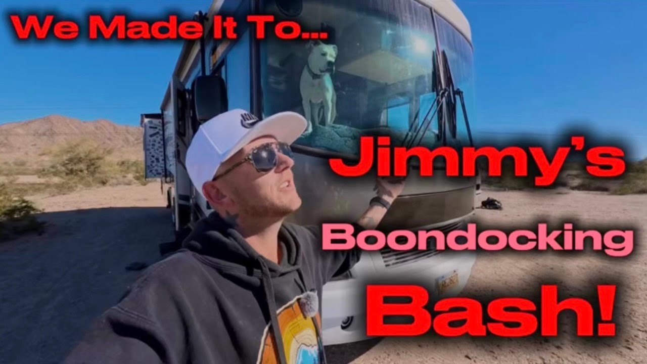 Возвращаемся в Quartzsite на вечеринку «Jimmy’s Boondocking Bash» — пора тусоваться!