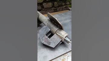 how to make an elbow clamp #weldingtricks #welderskill #wirecutter #diy #welding #tools #weldings