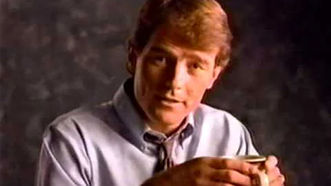Young Walter White Actor in Late 80s Coffee Mate C...
