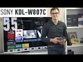 Sony KDL-55W807C: обзор телевизора