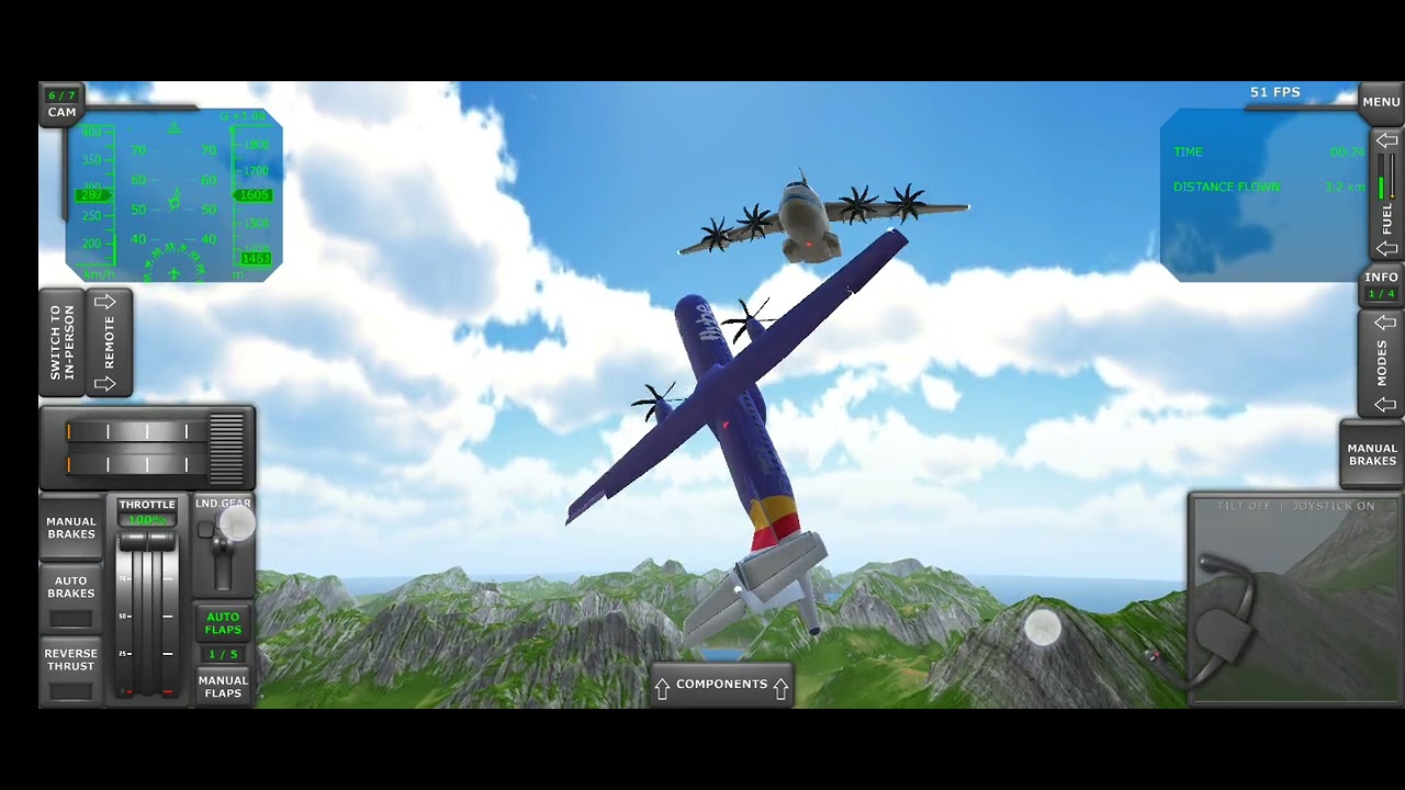 accidentes en Turboprop Flight Simulator 