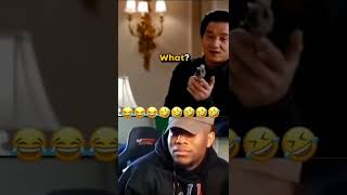 Jackie chan says cheese instead of freeze