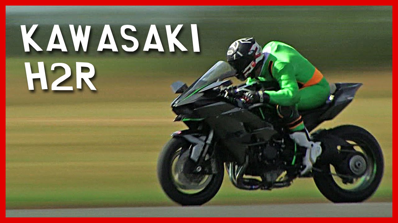  Kawasaki  H2R  test moto Kawaman 2  plus de 320 km h 