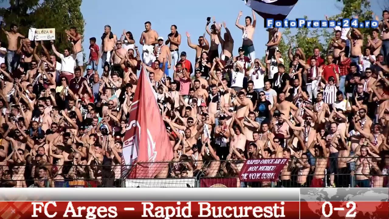FC Arges - Rapid Bucuresti 0 2 - YouTube
