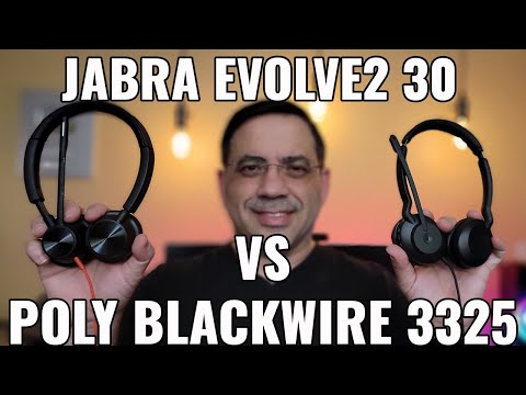 Jabra Evolve2 30 Vs Poly Blackwire 3325 Call and Audio Samples