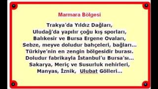 MARMARA BÖLGESİ