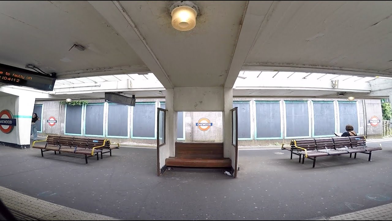 Piccadilly Line | Oakwood To Southgate Station | London Underground | Over The Underground