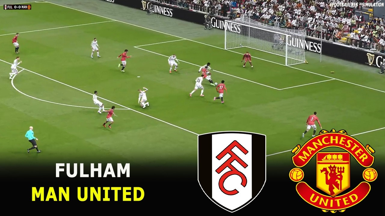 Man United vs Fulham | English Premier League 26/27 | eFootball PES21 Game Video Simulation